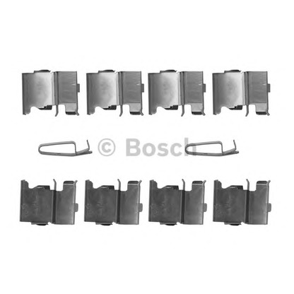 Photo Accessory Kit, disc brake pads BOSCH 1987474737