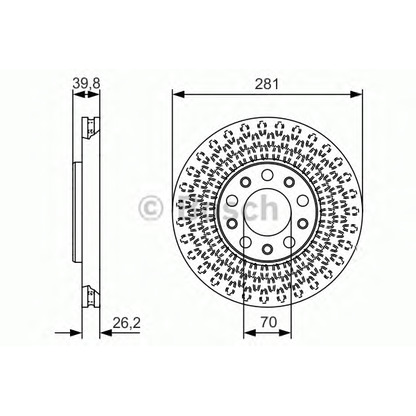 Photo Brake Disc BOSCH 0986479C42