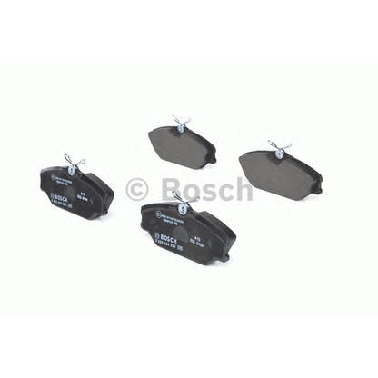 Photo Brake Pad Set, disc brake BOSCH 0986424533