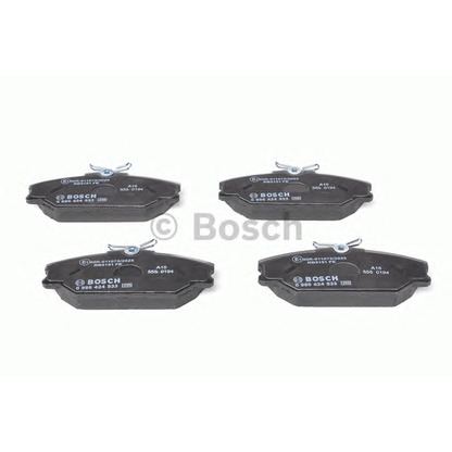 Photo Brake Pad Set, disc brake BOSCH 0986424533