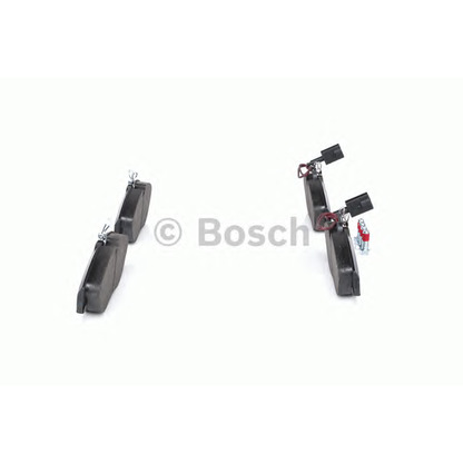 Photo Brake Pad Set, disc brake BOSCH 0986424556