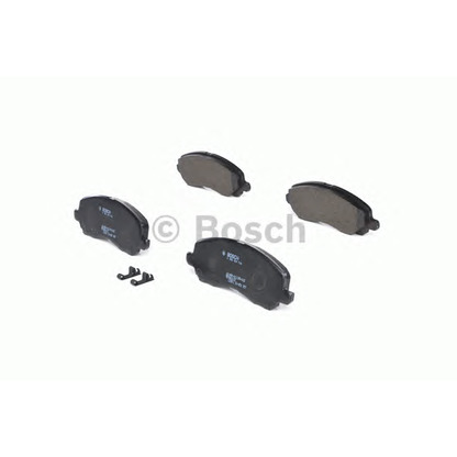 Photo Brake Pad Set, disc brake BOSCH 0986424716