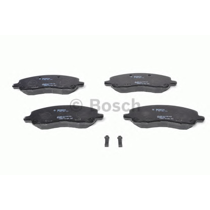 Photo Brake Pad Set, disc brake BOSCH 0986424716