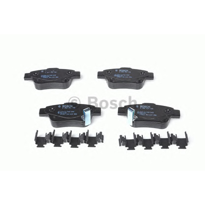 Photo Brake Pad Set, disc brake BOSCH 0986424798