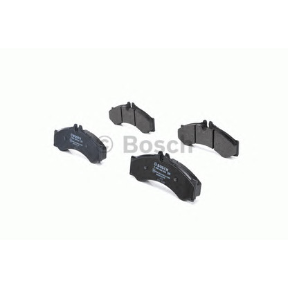 Photo Brake Pad Set, disc brake BOSCH 0986424832