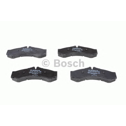 Photo Brake Pad Set, disc brake BOSCH 0986424832