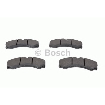 Photo Brake Pad Set, disc brake BOSCH 0986424832