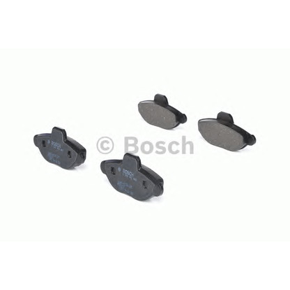 Photo Kit de plaquettes de frein, frein à disque BOSCH 0986460968