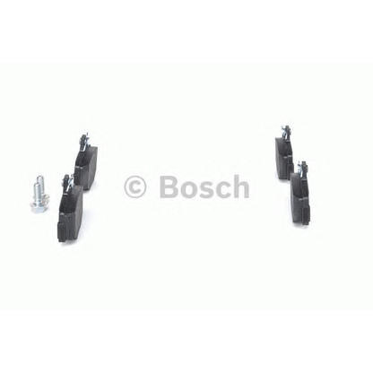 Photo Kit de plaquettes de frein, frein à disque BOSCH 0986460993