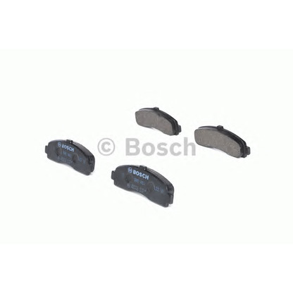 Photo Brake Pad Set, disc brake BOSCH 0986461122