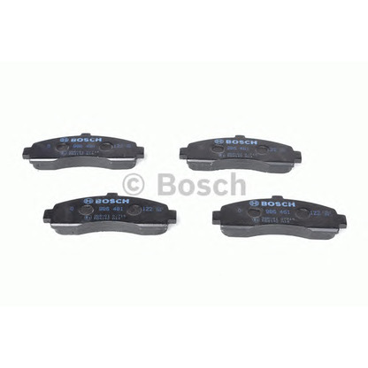 Photo Brake Pad Set, disc brake BOSCH 0986461122