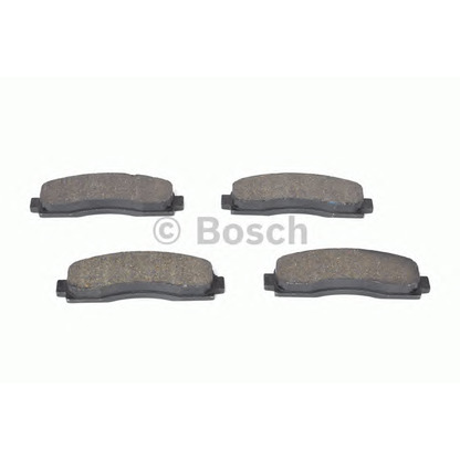 Photo Brake Pad Set, disc brake BOSCH 0986461122