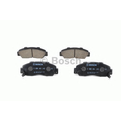 Photo Brake Pad Set, disc brake BOSCH 0986461142