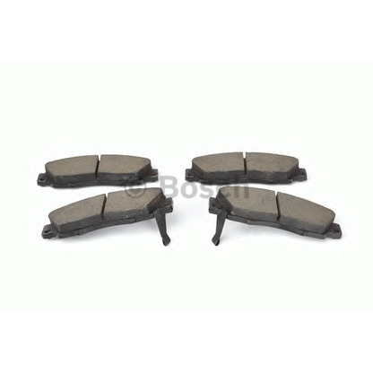 Photo Brake Pad Set, disc brake BOSCH 0986461142