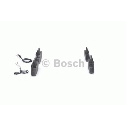 Фото Комплект тормозных колодок, дисковый тормоз BOSCH 0986461763