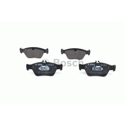 Photo Brake Pad Set, disc brake BOSCH 0986494002