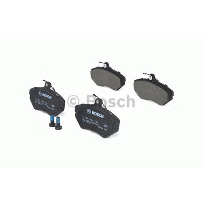 Photo Brake Pad Set, disc brake BOSCH 0986494010