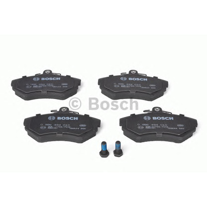 Photo Brake Pad Set, disc brake BOSCH 0986494010