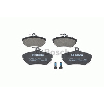 Photo Brake Pad Set, disc brake BOSCH 0986494010