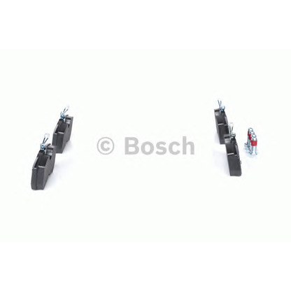 Photo Brake Pad Set, disc brake BOSCH 0986494011