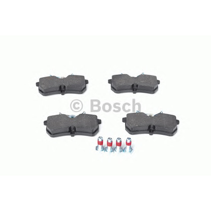 Photo Brake Pad Set, disc brake BOSCH 0986494011