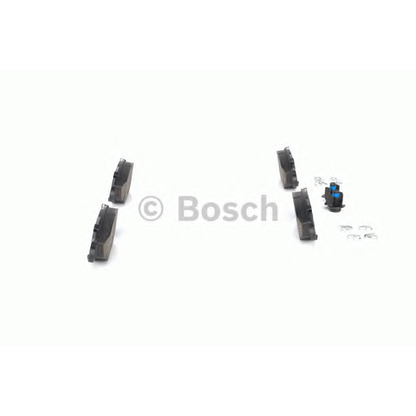 Фото Комплект тормозных колодок, дисковый тормоз BOSCH 0986494039