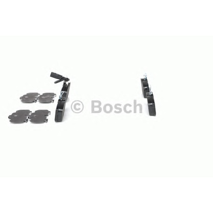 Photo Kit de plaquettes de frein, frein à disque BOSCH 0986494051