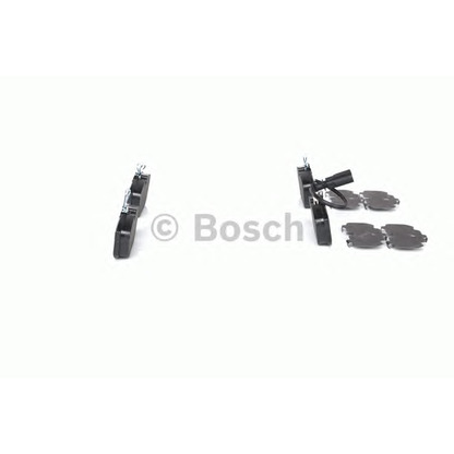 Photo Kit de plaquettes de frein, frein à disque BOSCH 0986494051