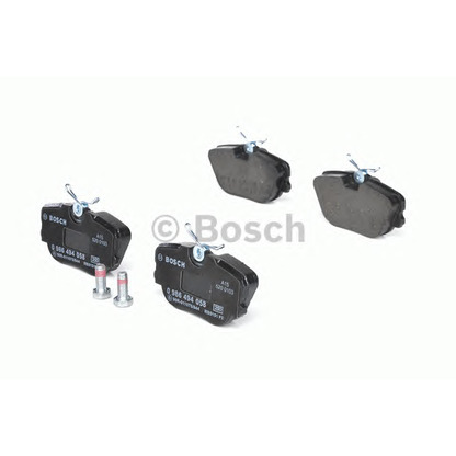 Photo Brake Pad Set, disc brake BOSCH 0986494058