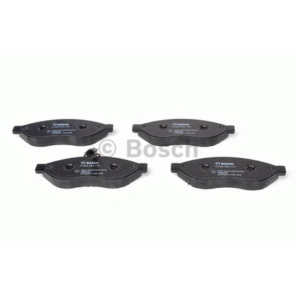 Photo Brake Pad Set, disc brake BOSCH 0986494111