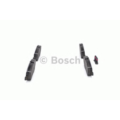 Photo Brake Pad Set, disc brake BOSCH 0986494147