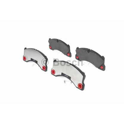 Photo Brake Pad Set, disc brake BOSCH 0986494206