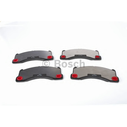 Photo Brake Pad Set, disc brake BOSCH 0986494206