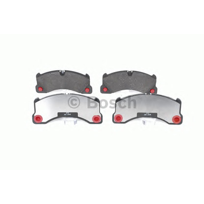 Photo Brake Pad Set, disc brake BOSCH 0986494206