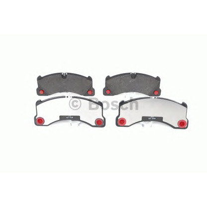 Photo Brake Pad Set, disc brake BOSCH 0986494206