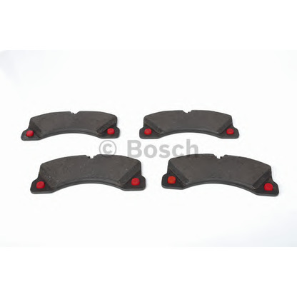 Photo Brake Pad Set, disc brake BOSCH 0986494206