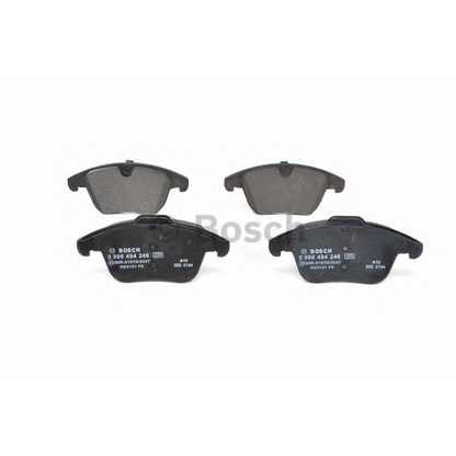 Photo Brake Pad Set, disc brake BOSCH 0986494246