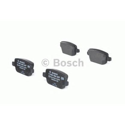 Photo Brake Pad Set, disc brake BOSCH 0986494247