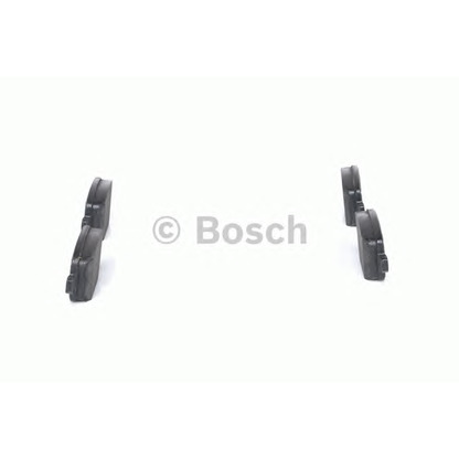 Photo Brake Pad Set, disc brake BOSCH 0986494247