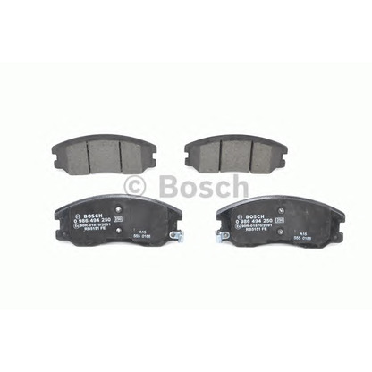 Photo Brake Pad Set, disc brake BOSCH 0986494250