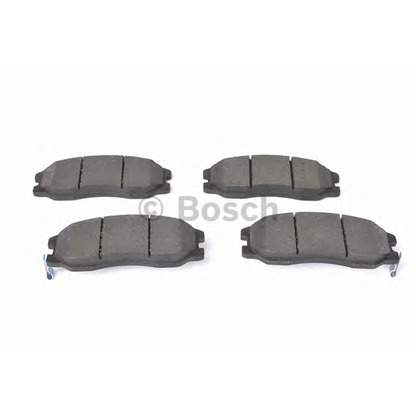 Photo Brake Pad Set, disc brake BOSCH 0986494250