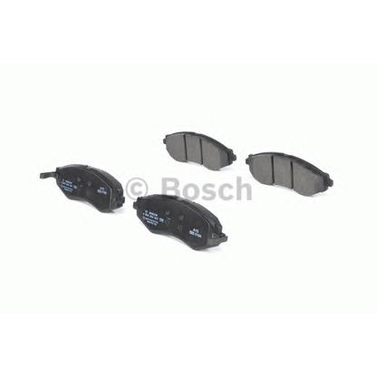 Photo Brake Pad Set, disc brake BOSCH 0986494343