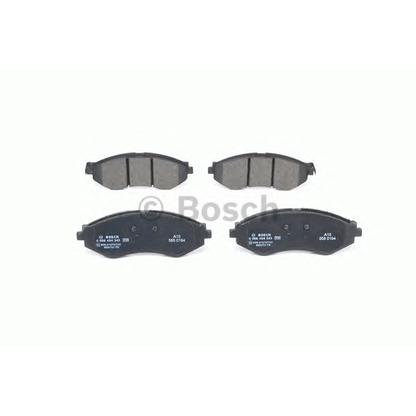 Photo Brake Pad Set, disc brake BOSCH 0986494343