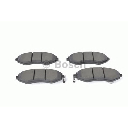 Photo Brake Pad Set, disc brake BOSCH 0986494343