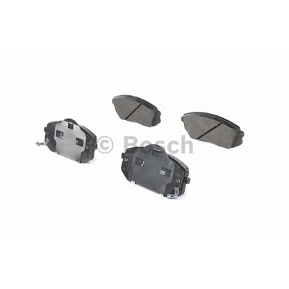 Photo Brake Pad Set, disc brake BOSCH 0986494422