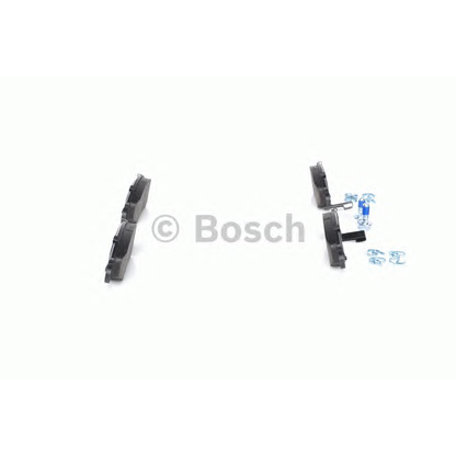 Фото Комплект тормозных колодок, дисковый тормоз BOSCH 0986494458