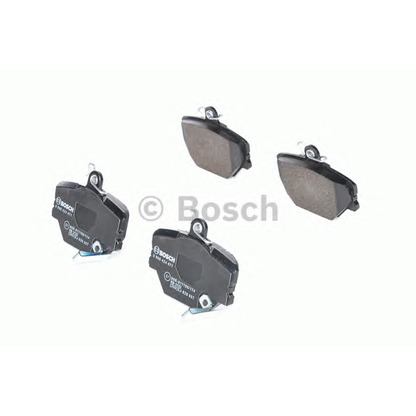 Photo Brake Pad Set, disc brake BOSCH 0986424471