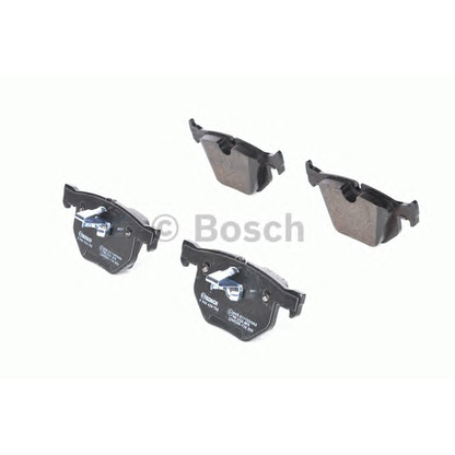 Photo Brake Pad Set, disc brake BOSCH 0986424766