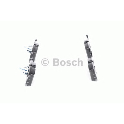 Photo Brake Pad Set, disc brake BOSCH 0986424766