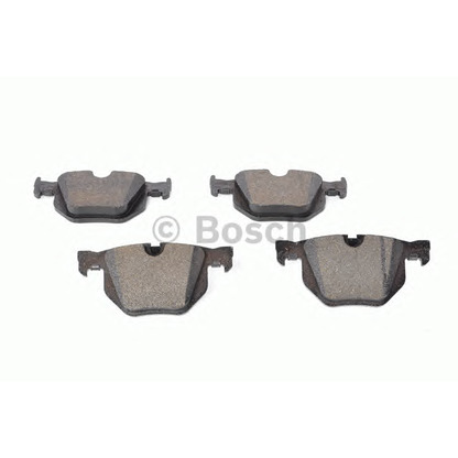 Photo Brake Pad Set, disc brake BOSCH 0986424766